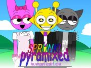 თამაში Sprunki pyramixed: ადამიანის გამოცემა  ონლაინ