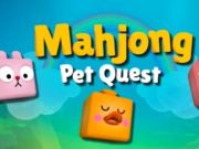 თამაში Mahjong Pet Quest  ონლაინ