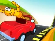 თამაში Downhill Car Ride Crash Test  ონლაინ