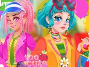 თამაში Girly quirky სახე  ონლაინ