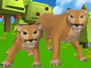 თამაში Cougar Simulator: დიდი კატები  ონლაინ