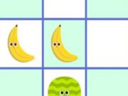 თამაში Juicy Tic tac toe ბრძოლა  ონლაინ