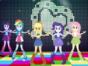 თამაში ჩემი პატარა Pony Equestria Girls Fall Formal Dance-Off ონლაინ