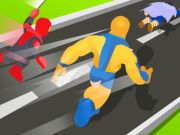 თამაში Superhero Transform Change Race ონლაინ