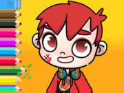 თამაში საღებარი წიგნი: Avatar World Schoolboy ონლაინ