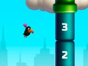 თამაში Flappy skebob მათემატიკის ფრინველი ონლაინ