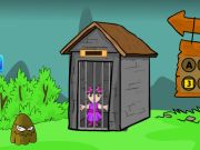 თამაში Purple Beauty Girl Rescue ონლაინ