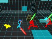 თამაში Stickman Neon Sword Fighting ონლაინ