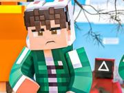 თამაში Jigsaw Puzzle: Squid Game Minecraft ონლაინ