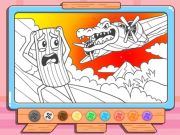 თამაში საღებარი წიგნი: Bombardino Crocodilo ონლაინ