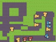 თამაში Dino Defense 2D ონლაინ