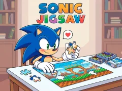 თამაში Sonic Jigsaw ონლაინ