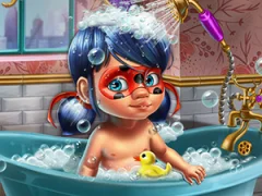 თამაში Ladybug Baby Shower Care ონლაინ
