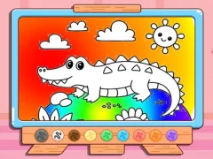 თამაში Coloring Book: Crocodile ონლაინ