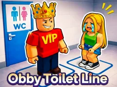 თამაში Obby Toilet Line ონლაინ