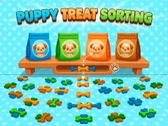 თამაში Puppy Treat Sorting ონლაინ