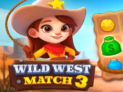 თამაში Wild West Match 3 ონლაინ