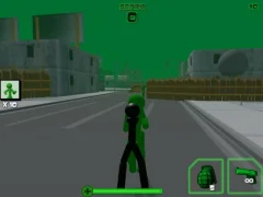 თამაში Stickman Zombie Shooting 3D ონლაინ