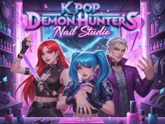 თამაში K Pop Demon Hunters Nail Studio ონლაინ