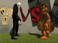 თამაში Slenderman vs Freddy Fazbear ონლაინ