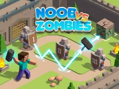 თამაში Noob vs Zombies ონლაინ
