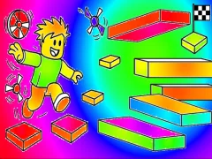 თამაში Coloring Book: Roblox Obby Runner ონლაინ