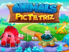 თამაში Animals Pic Tetriz ონლაინ