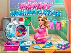 თამაში Mommy washing clothes ონლაინ