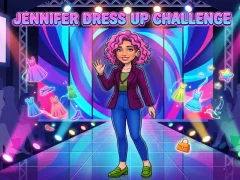 თამაში Jennifer Dress Up Challenge ონლაინ