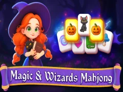თამაში Magic and Wizards Mahjong ონლაინ