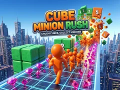 თამაში Cube Minion Rush ონლაინ
