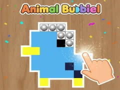 თამაში Animal Bubble Pixel ონლაინ