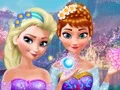 თამაში Anna & Elsa Makeover ონლაინ
