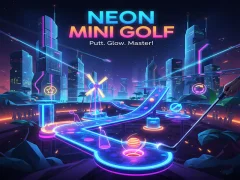თამაში Neon Mini Golf ონლაინ
