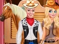 თამაში Frozen Couple Cowboy Style ონლაინ