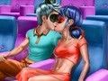 თამაში Dotted Girl Cinema Flirting ონლაინ