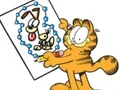 თამაში Garfield connects the dots ონლაინ