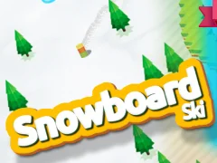 თამაში Snowboard and skis ონლაინ