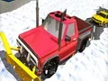 თამაში Winter Snow Plow Jeep Driving ონლაინ