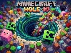 თამაში Minecraft Hole IO ონლაინ