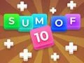 თამაში Sum Of 10: Merge Number Tiles ონლაინ