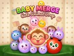 თამაში Baby Merge Cute animal drop ონლაინ
