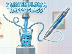 თამაში Water Flow Happy Glass ონლაინ