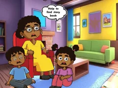 თამაში Kids Ready To Granny Story ონლაინ