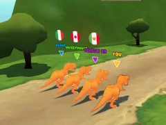 თამაში Dinosaur Shifting Run ონლაინ
