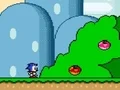 თამაში Sonic in Super Mario World ონლაინ