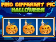 თამაში Find Different Pic Halloween ონლაინ