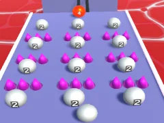 თამაში Ball Run 2048 ონლაინ
