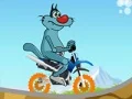 თამაში Oggy And The Cockroaches Bike ონლაინ