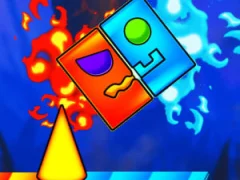 თამაში Fire And Water Geometry Dash ონლაინ